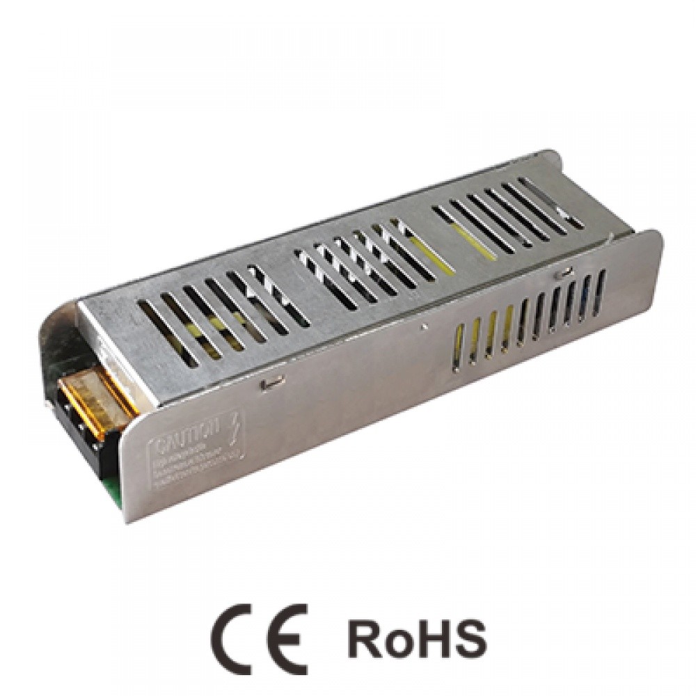Alimentatore LED 12V 150W Slim - Design Compatto per Interni Moderni