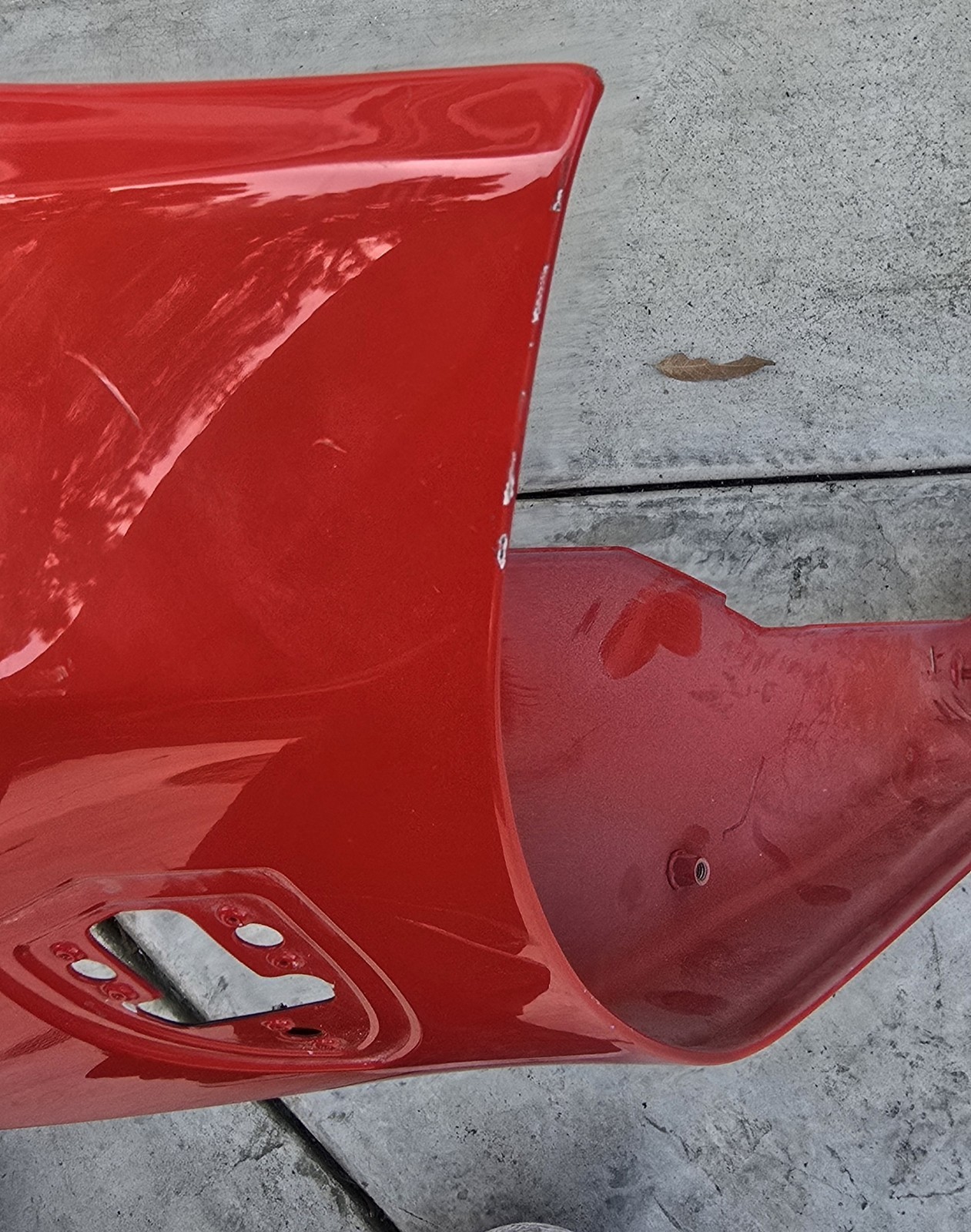 Ferrari SF90 OEM Left Front Fender  985830940 Red Mint