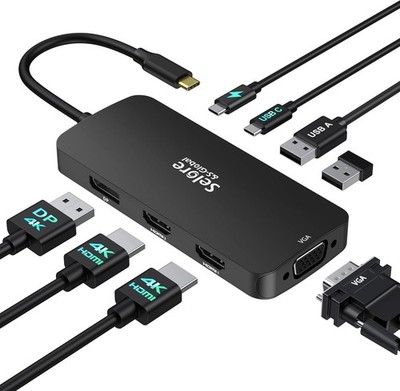 Selore Docking Station 13 in 1 USB C MacBook 160W
