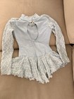 By Melissa Girls skating dress size large light blue with lace accents! — photo 2