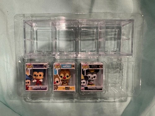Funko Bitty Pop Sorcerer Mickey Dale Princess Minnie Mouse Disney