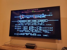 Dungeons & Dragons Heroes of the Lance Nintendo NES CIB Tested