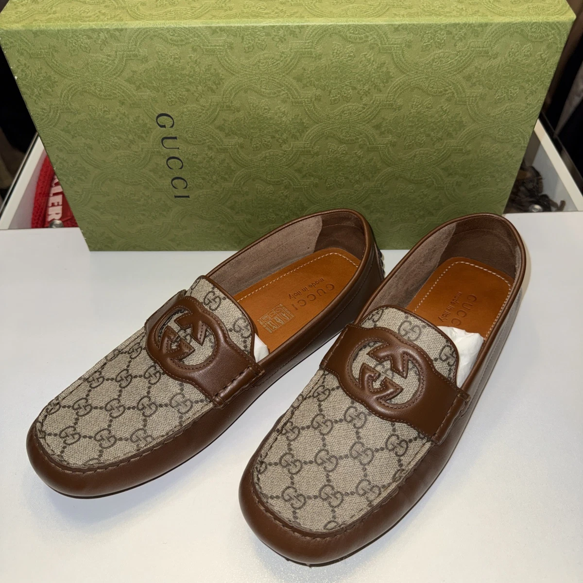 Gucci Moccasin Brown Casual Shoes for Men for sale | eBay
