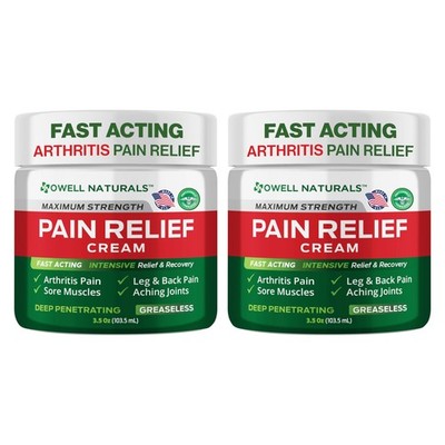 Arthritis Relief Cream Maximum Strength Deep Penetrating Relieving for Aches,...