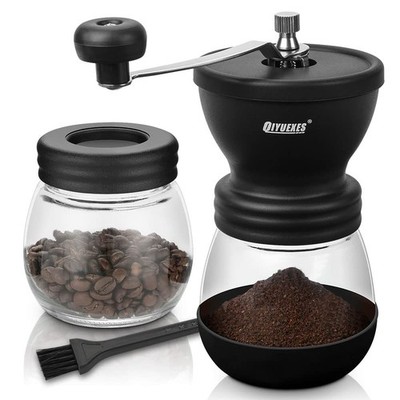 Manual Coffee Grinder 48 Adjustable Settings, 80g Large Capacity, Conical Bur...