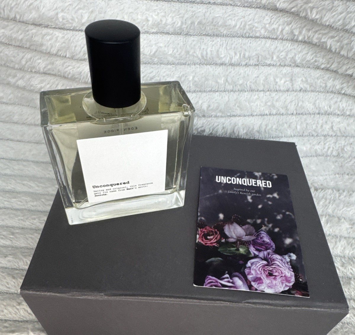 Edenbridge Fragrances Unconquered 50ml Full With Notes Card