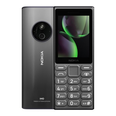 Nokia 110 4G (2024) | Dual SIM | GSM Unlocked Mobile Phone | Volte | Titanium |