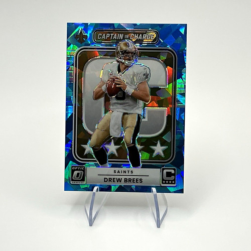 2025 Donruss Optic Drew Brees Ice (RAW)