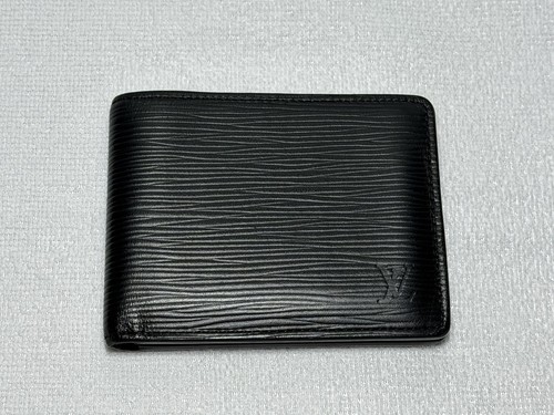 Authentic Louis Vuitton Slender Wallet Epi Leather Designer Bi Fold Wallet