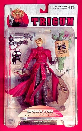 Trigun - Vash the Stampede - Action Figure - McFarlane Toys - 2000 - New!