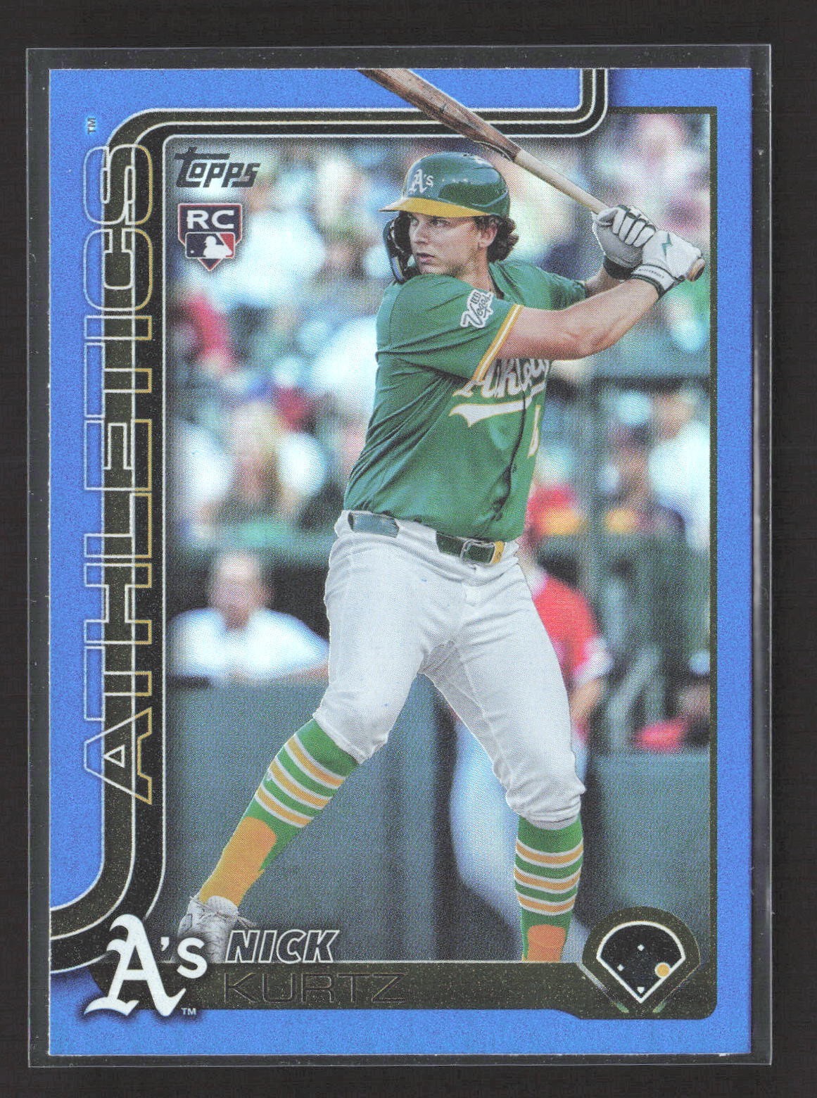 2025 Topps Update Series - Nick Kurtz #US201 Blue Foil (RC) /150