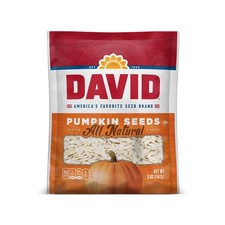 DAVID Roasted and Salted Pumpkin Seeds, 5 Ounce