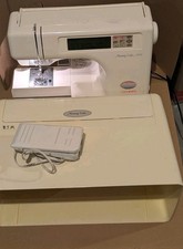 Janome Memory Craft 5000 Computerized Sewing Embroidery Machine Untested