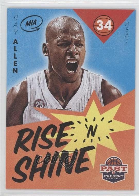 2012-13 Panini Past & Present Rise 'n Shine Ray Allen #88 HOF 0g7