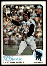 1973 Topps; Sandy Alomar Sr. Baseball Cards #123