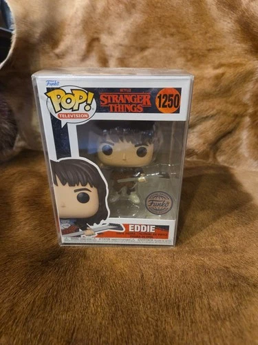 Funko Pop! Stranger Things Eddie #1250 with protector