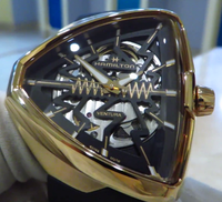 Hamilton Herren/Unisex Uhr Ventura Elvis80 Skeleton Ref. H24525331 New Full Set