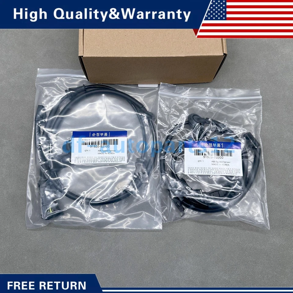 2PCS Right &Left ABS Wheel Speed Sensor Wiring For 14-19 Kia Soul 15-19 Kia Soul Foto 3 de 4