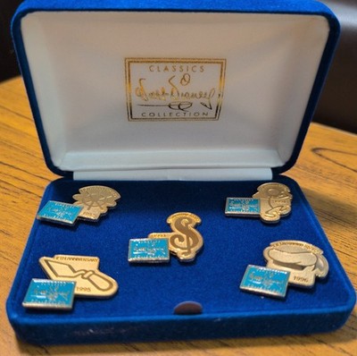 Walt Disney Classic Collection Pins - WDCC 5th Anniversary Set - 1992-1996