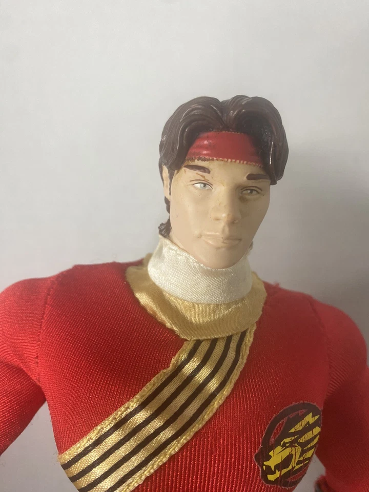 Mighty Morphin Power Rangers Wild Force 12" "Red Battlized Warrior" Suelto, Como Está Foto 2 de 4