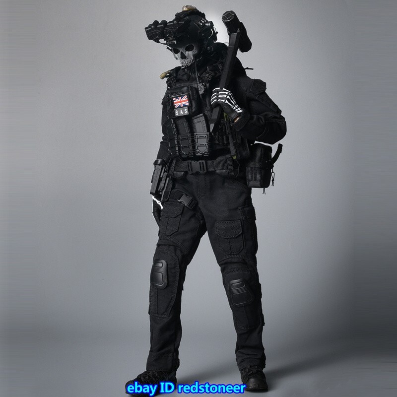 Call of duty 1/6 ghost ミリタリーフィギュア Call of Duty Warzone Ghost - 1/6 scale game action figure by