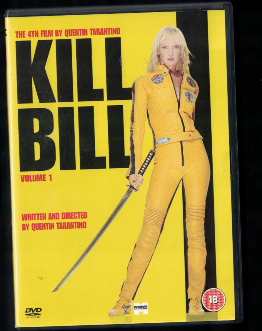 Kill Bill Volume 1 Region 2 DVD Quentin Tarantino eBay