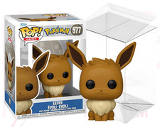 POKEMON FUNKO POP GAMES 577 Sitting Eevee with Clear PVC Protector