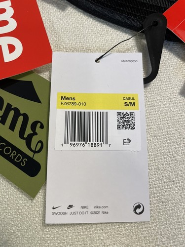 Supreme x Nike Dazzle Crusher Bucket Hat Black s/m - Picture 7 of 12