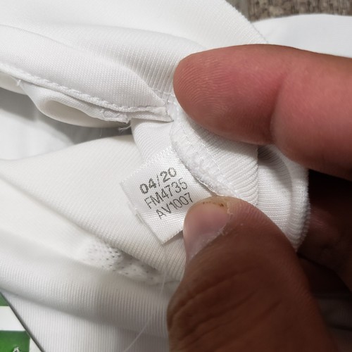 2021 Adidas Real Madrid Home Soccer Jersey Eden Hazard Men XL Belgium Spain - Picture 3 of 7