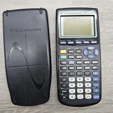 TI 83 Plus Graphing Calculator Black - Works - Tested