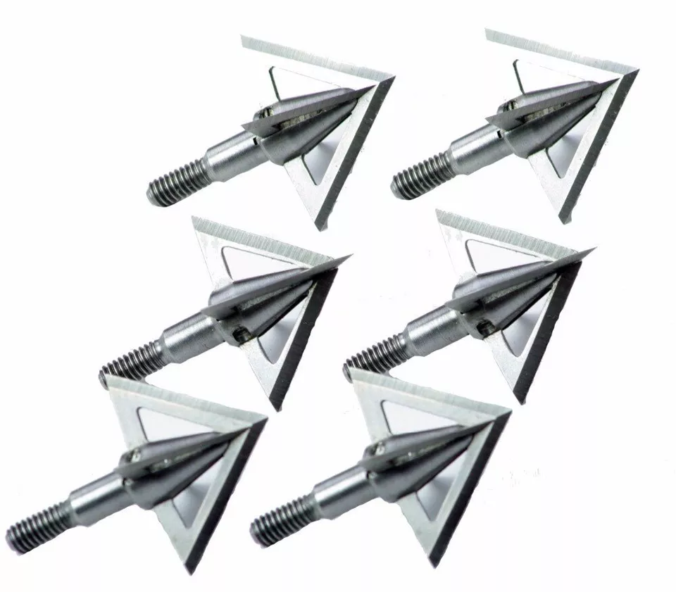 1 pieza Cabezas Anchas 100gn-125gn Puntas de Flecha Cabezas de Flecha para Tiro con Arco Caza Foto 3 de 4