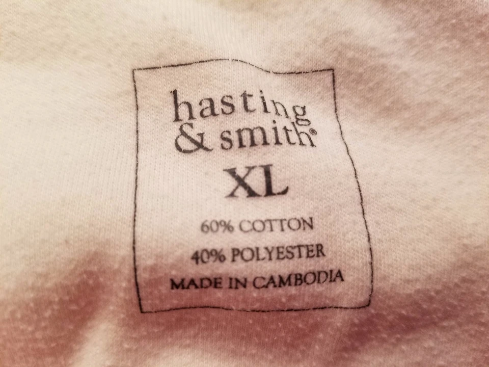 Hasting & Smith Womens Shirt Top Blouse Size XL X Large Ivory - Image 2 of 3