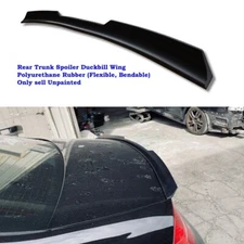 Flat Black 284VC Rear Duckbill Trunk Spoiler Wing Fits 2007~2016 Volvo S80 Sedan