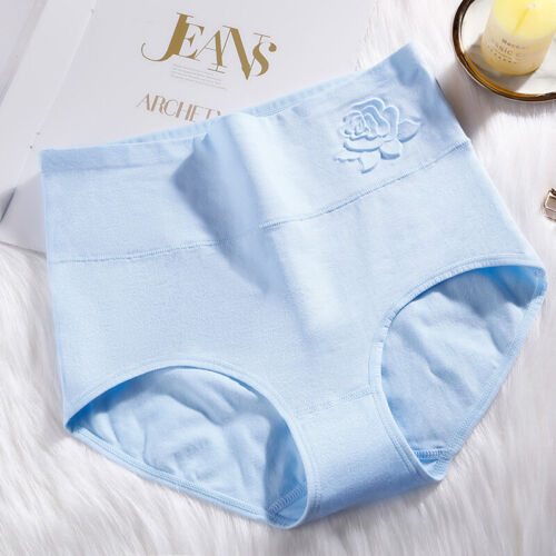 Ladies Cotton Tummy Control Panties Leak Proof Underwear Women High Waist Pants☆ - Picture 18 of 19