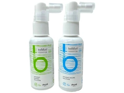 (179,70€/L) Biotatum - 2x Piercing -Pflege Spray - je 50ml - Spray INKgrafiX® DE