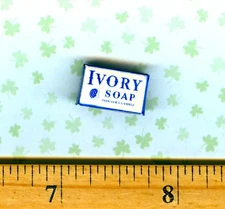 Dollhouse Miniatue Size Gentle Bath Bar Soap Box