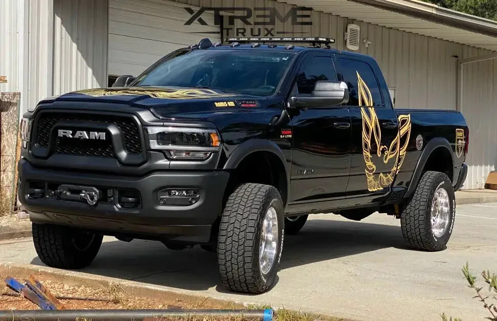 Textured Black 19-23 Dodge Ram 2500 3500 OE Style Fender Flares Full Set