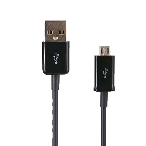 Cable de datos micro-USB oficial Samsung Galaxy Note cable cargador ECC1DU4BBE 0,8 m Foto 2 de 3