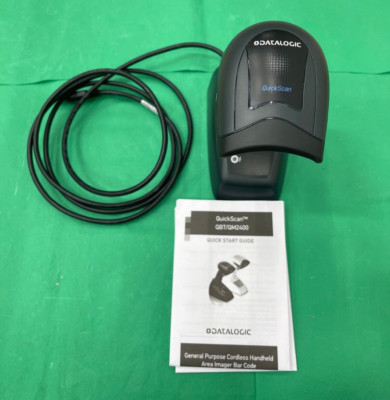 Datalogic QBT2430-BK-BTK1 Quickscan Bluetooth USB Barcode Scanner *FOR PARTS*