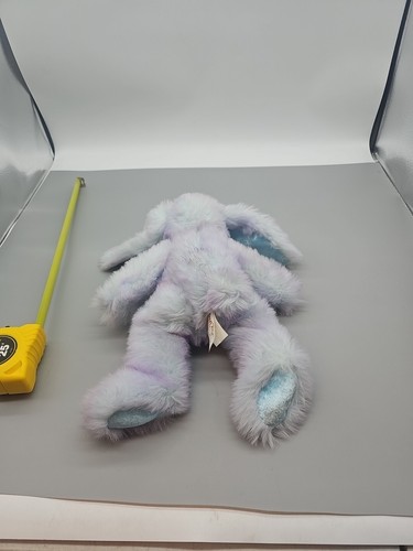 Dan Dee Collectors Choice 10" Plush Bunny Purple Turquoise Rabbit Easter Spring - Picture 2 of 6
