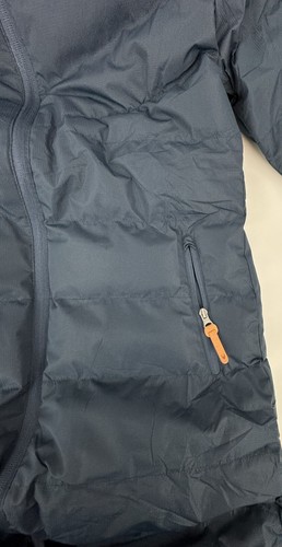 NEW ALPHA CAMP Padding Puffer Coat Jacket Sz L Navy GMJ2033-NB Women’s - Picture 7 of 15