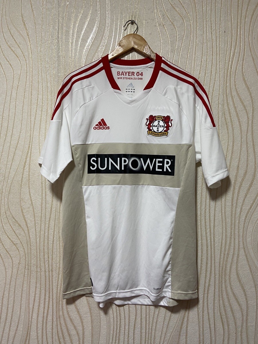 【珍品】adidas Bayer Leverkusen サッカーシャツ L Vintage 90's Adidas Bayer 04 Leverkusen Football Shirt