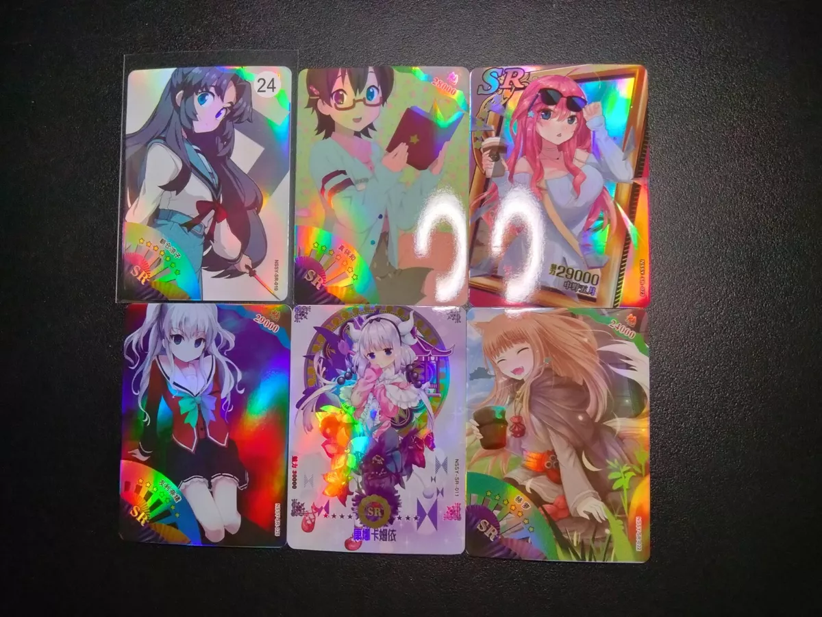 Holo Anime Trading Cards Goddess Story TCG 