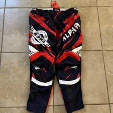 ALPHA CYCLE GEAR Racing Pants Size 42 Red