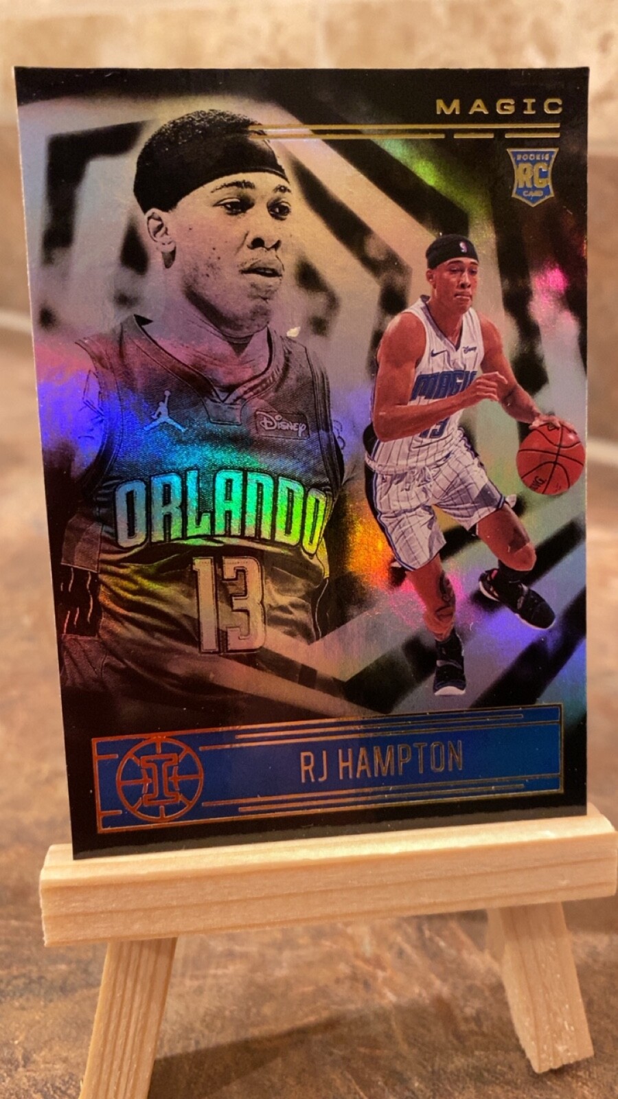2020-21 Panini Illusions - Rookies #190 R.J. Hampton (RC)