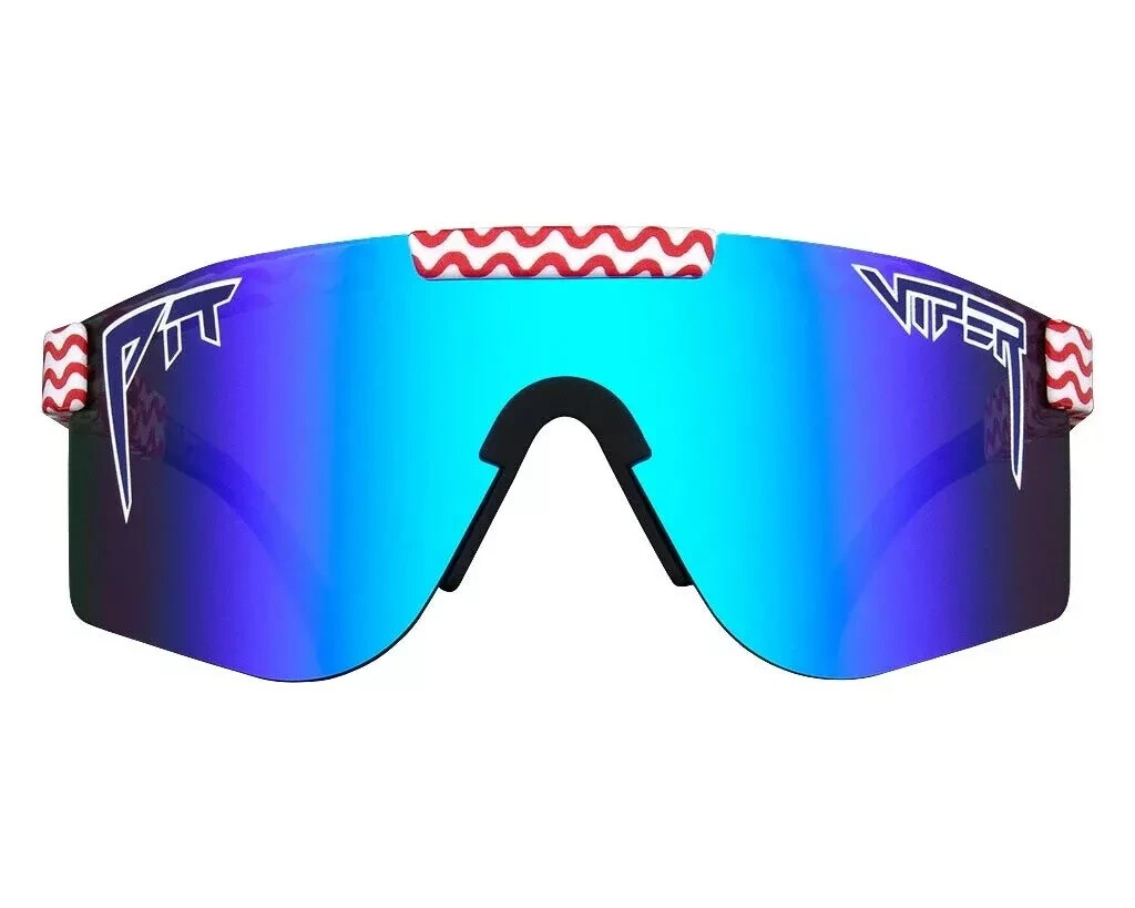 Pit Viper The Yankee Noodle Sunglasses USA Red White/Blue
