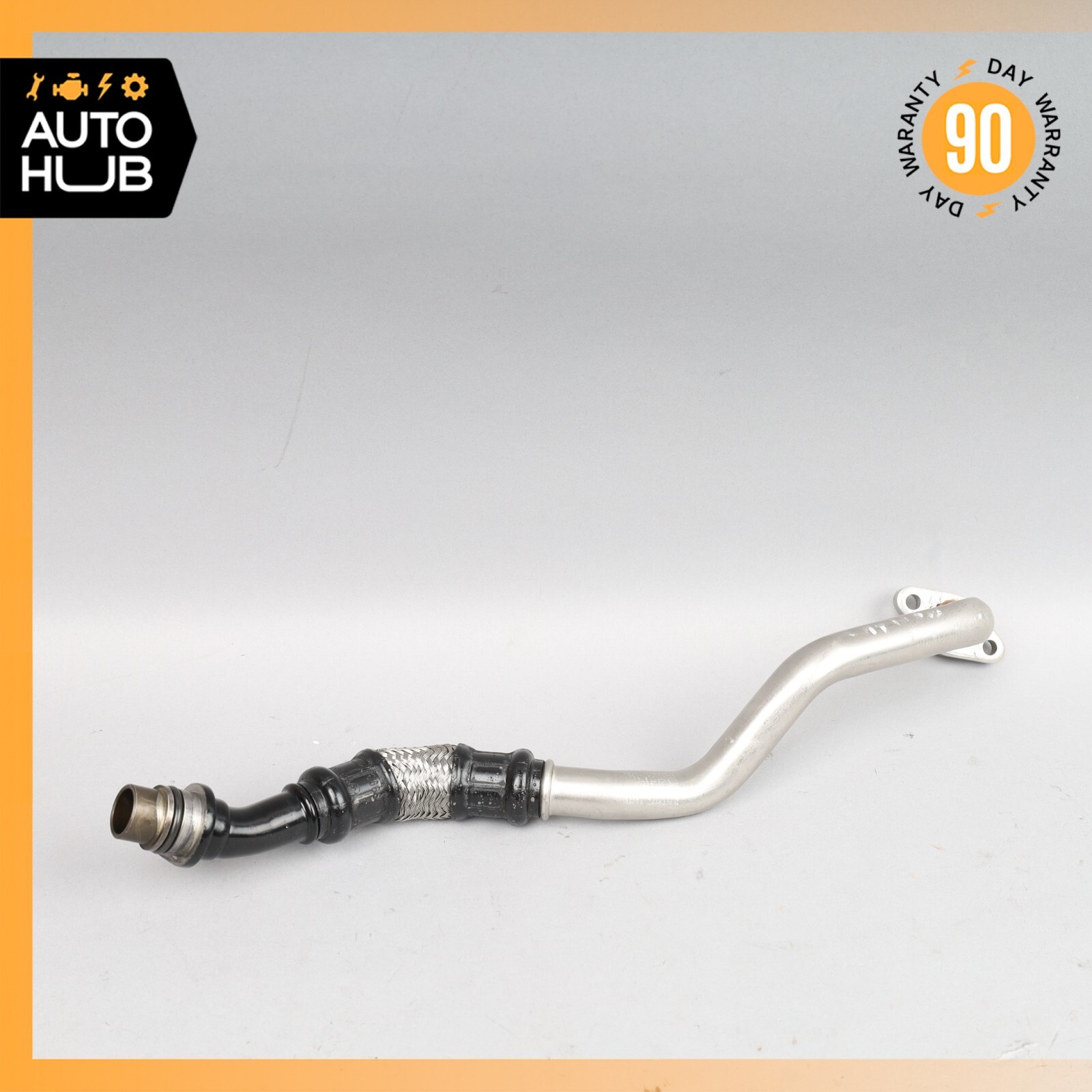 03-12 Bentley Continental GT 6.0L Turbocharger Return Oil Line Right Side OEM