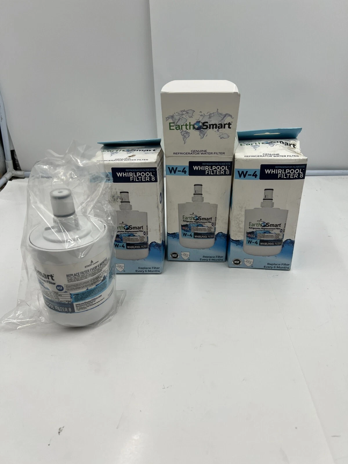 Qty 3 Refrigerator Replacement Filter 102643 W-4 fits Earth Smart, Whirlpool
Opens in a new window o