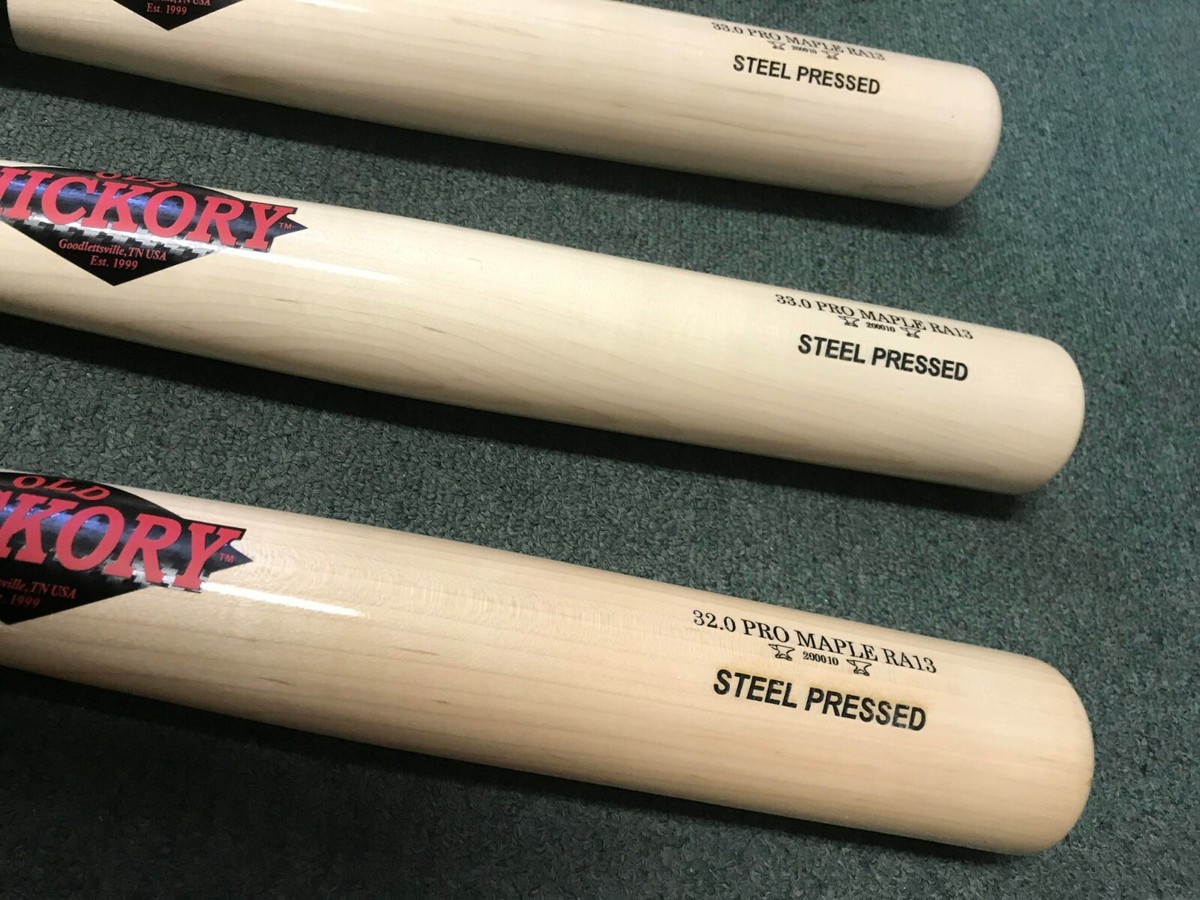 Wood Bats | Custom Pro Baseball Bats | MT27 Steel Pressed