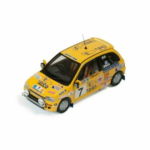 Modellini statici di auto da corsa Rally scala 1:4 per Subaru